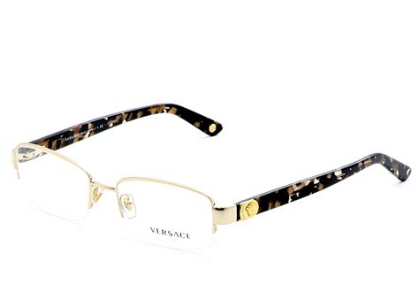 versace gold optical frames|Versace gold frame glasses men's.